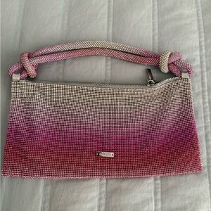 CULT GAIA Pink Gradient rhinestone  Women's Bag